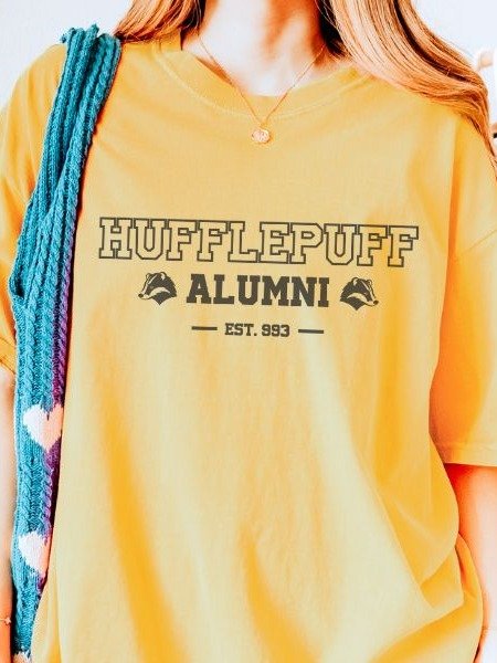Hufflepuff Magical Alumni Vintage Collegiate Shirt product image (42)