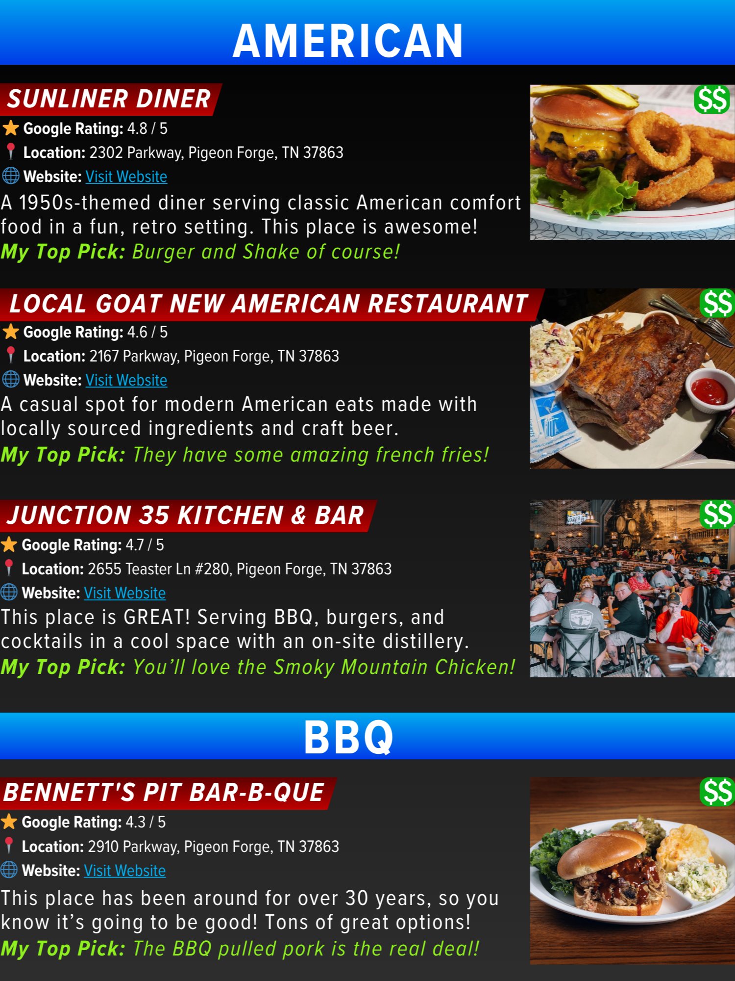 Pigeon Forge Travel Guide 2026 | 71-Page Digital Guide + Printer-Friendly Version product image (7)