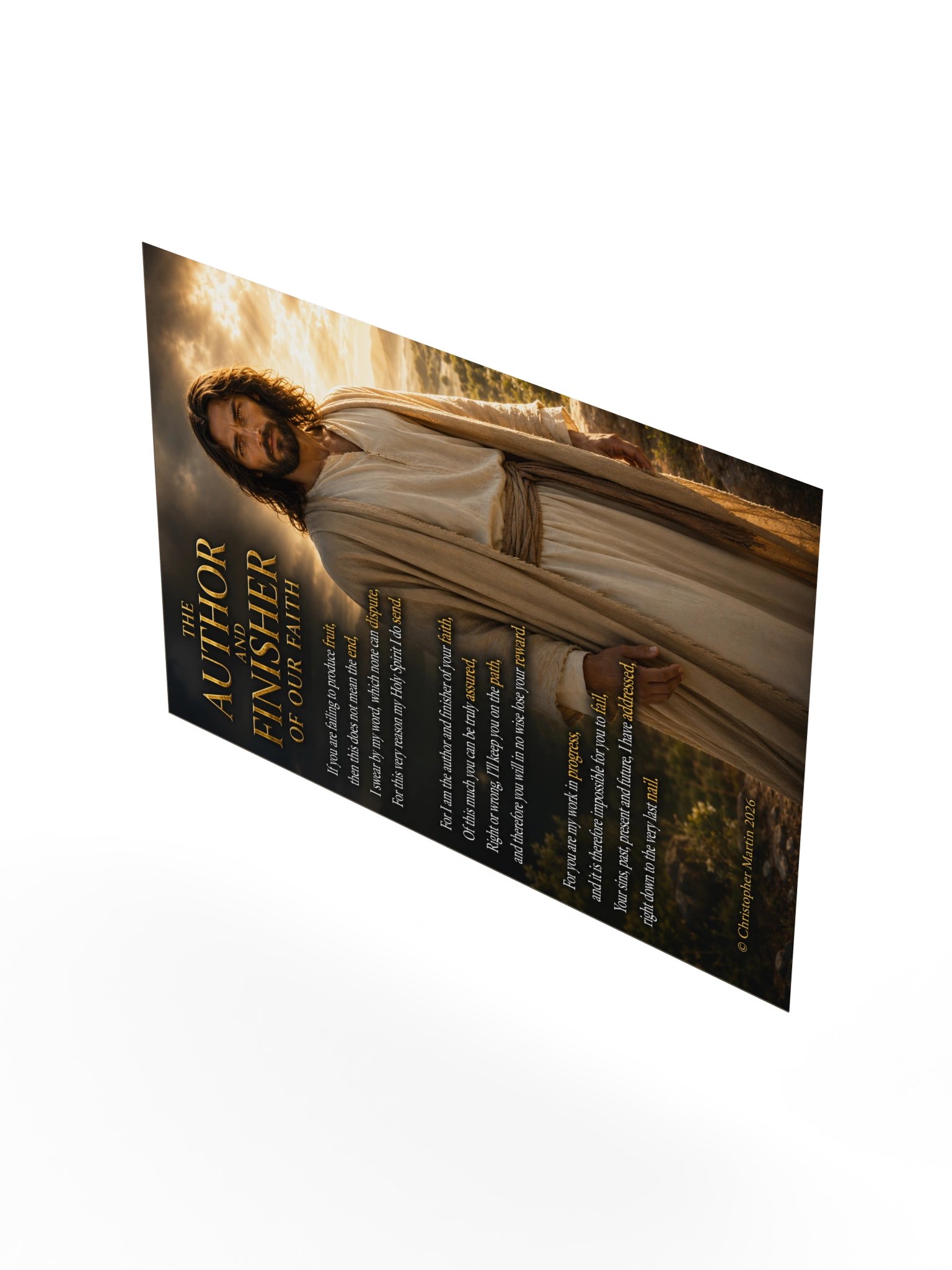 The author and finisher of our faith product image (8)