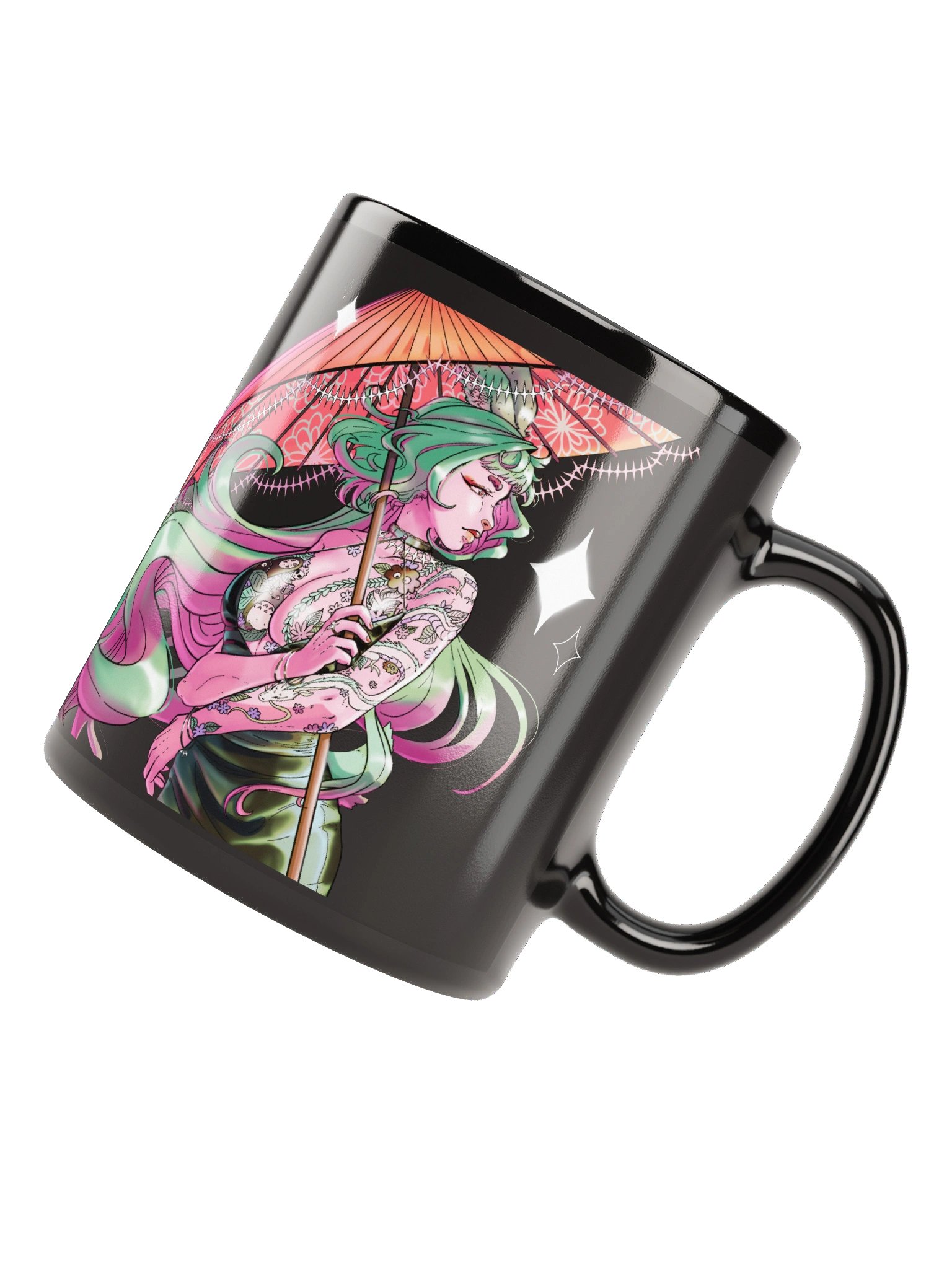 Sakura Mint Sparkle Mug product image (1)