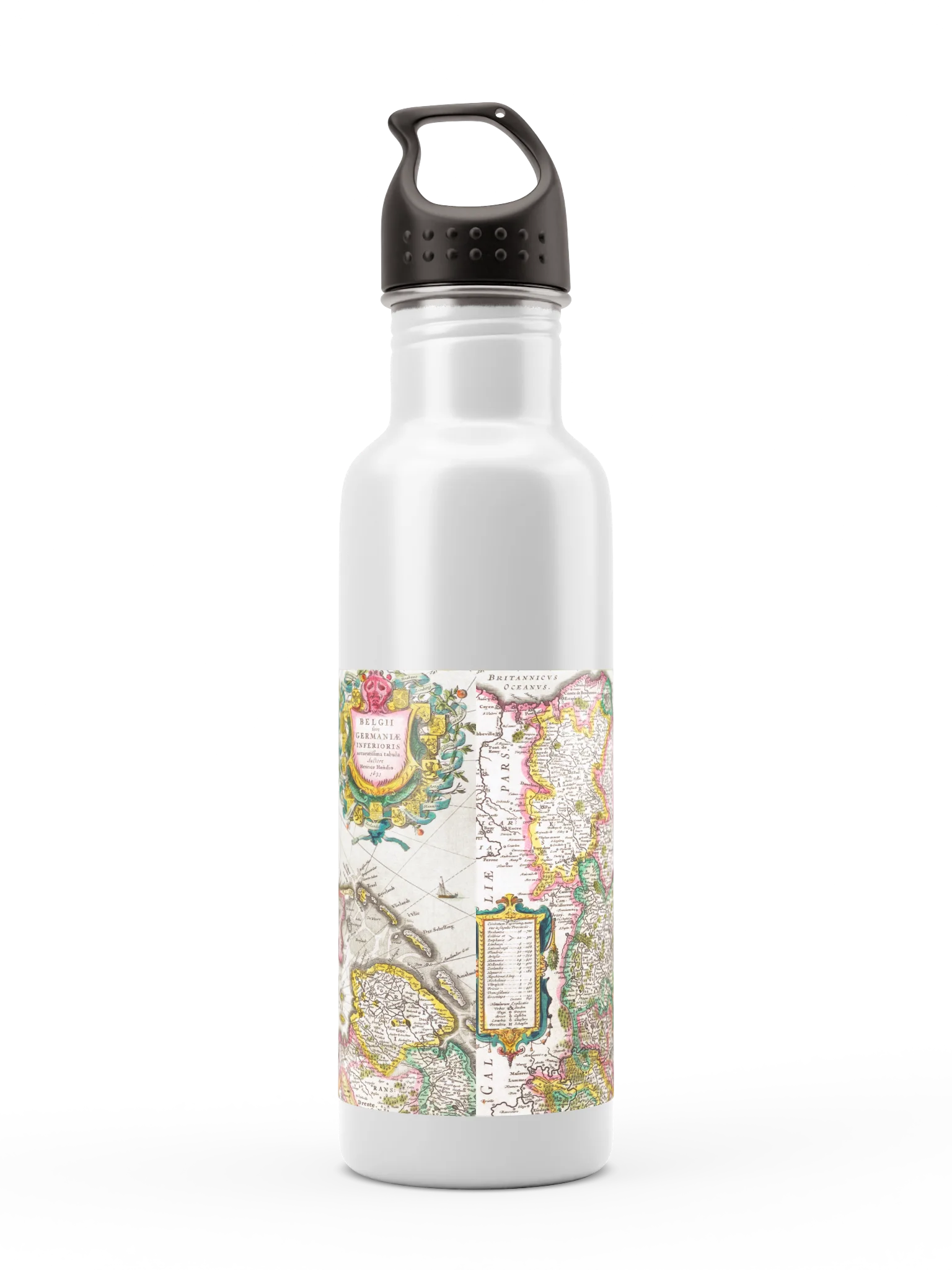Vintage Map H2Go Bolt Water Bottle product image (4)