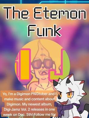 Yo, I make Digimon music and my latest album. Digi-Jamz Vol. 2 releases very soon on December 5th! You can listen to the first album over on YouTube, Spotify, Apple Music, Bandcamp, etc as well as the new album when it drops! Thanks for listening DJ Trooz fam! #digimon #digimonadventure #digimonworld #digimonstorytimestranger #etemon 