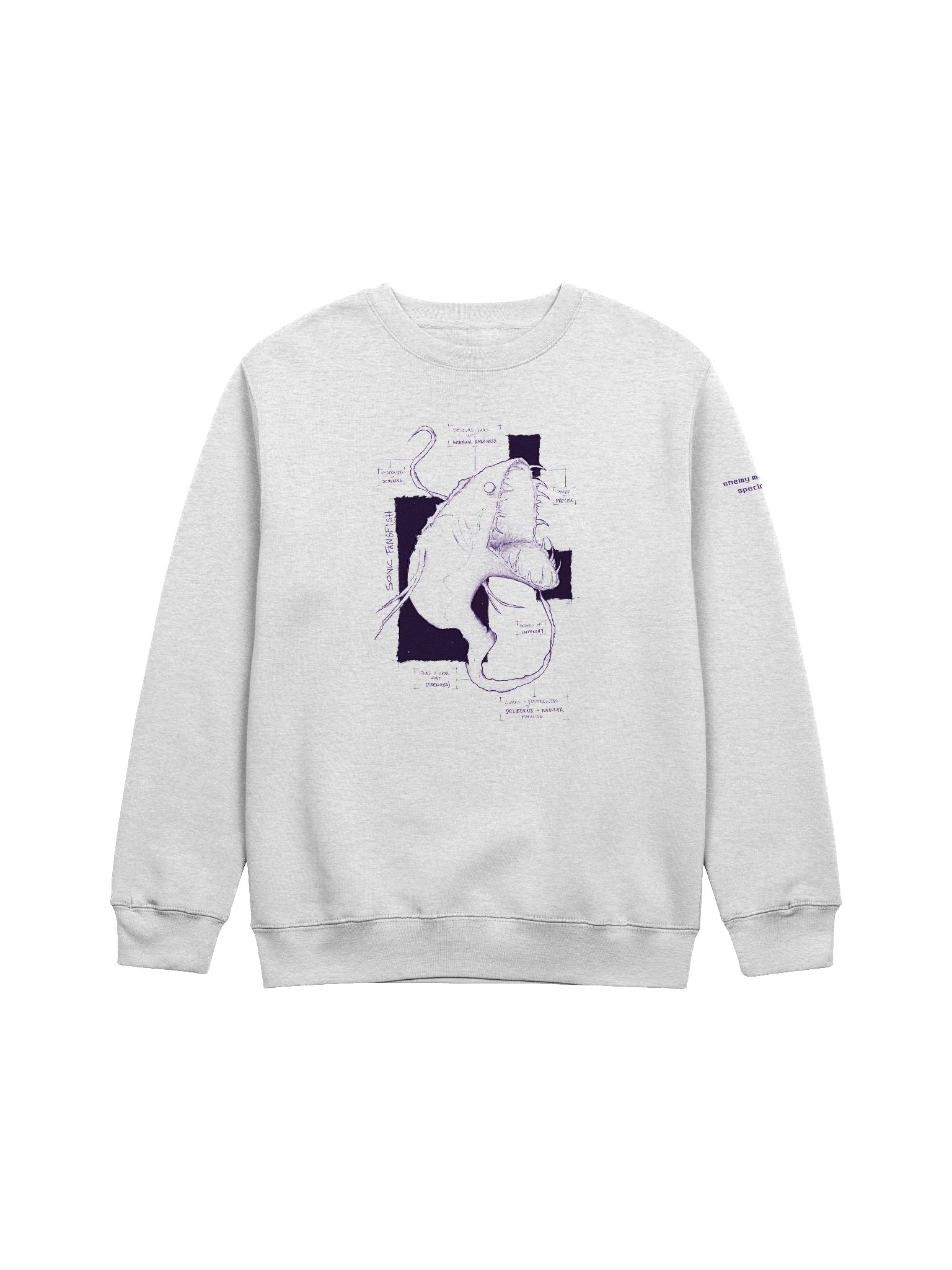 Sonic Fangfish – Enemy Magazine x Alexis Malnerich (Purple Swell Edition) product image (1)