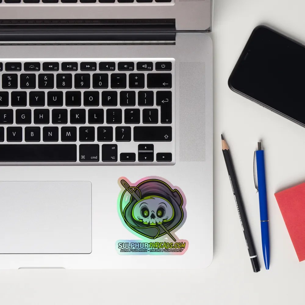 SulphurThreads Logo Holo Sticker product image (12)