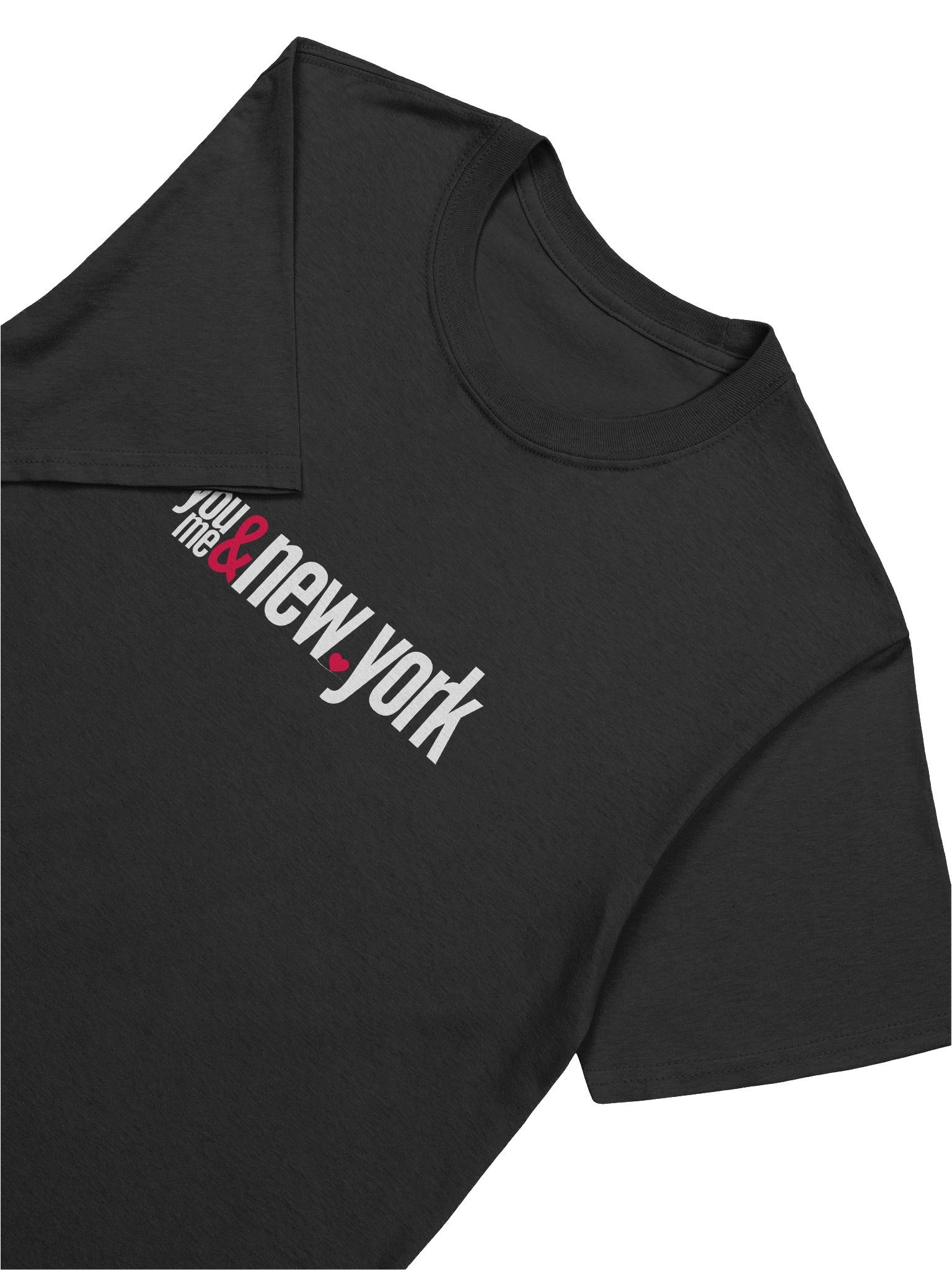 Soft Cotton City Love Tee | You Me & New York Graphic | Gildan Softstyle Comfort product image (2)