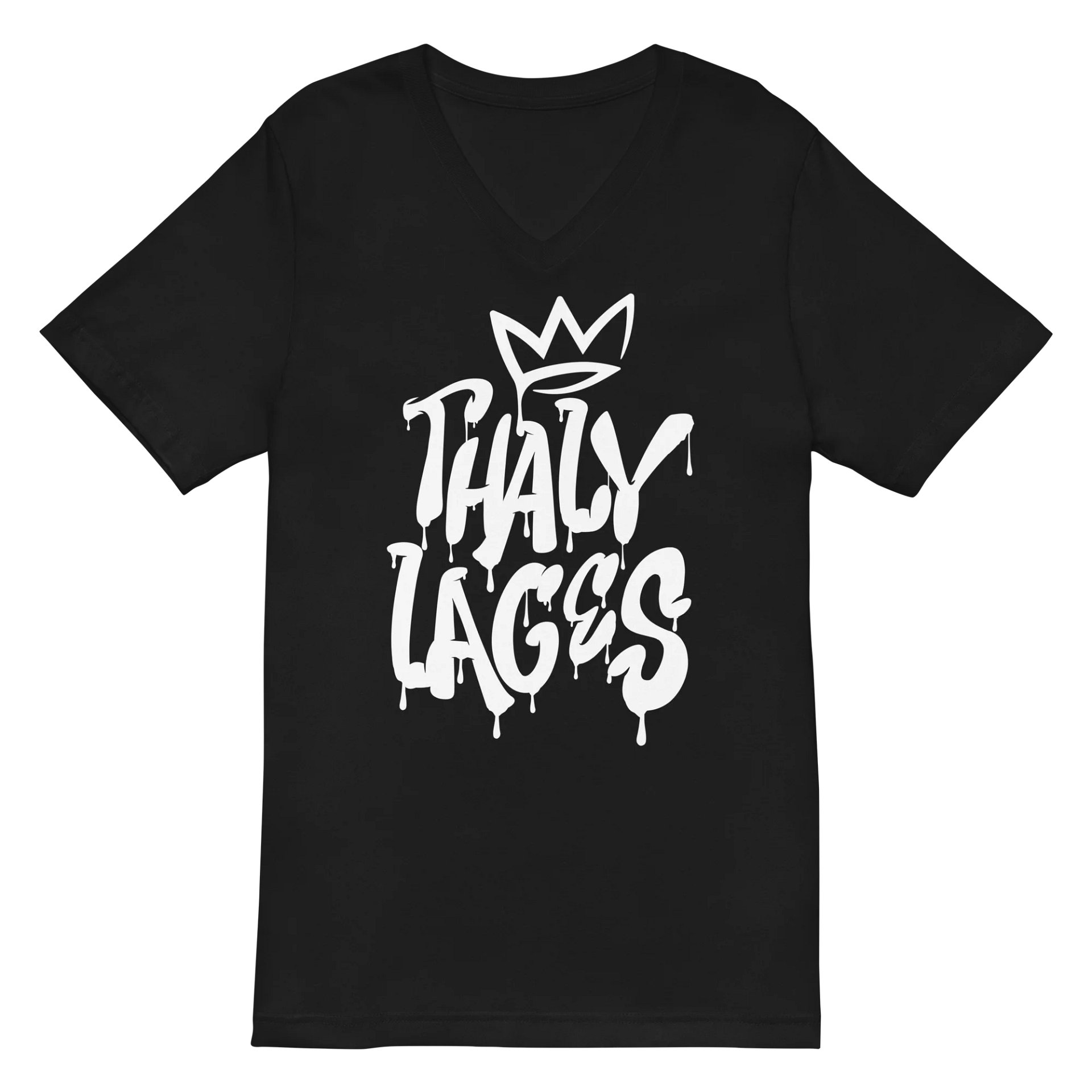 Thaly - Men's Short Sleeve V-Neck Jersey T-Shirt product image (3)