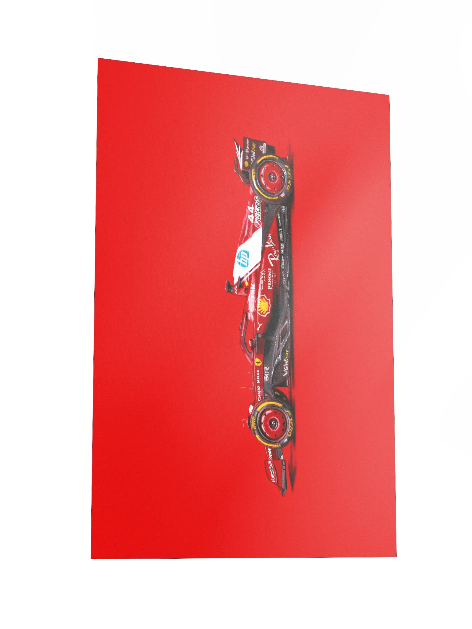 Ferrari SF-25 F1 - A3 Print product image (3)