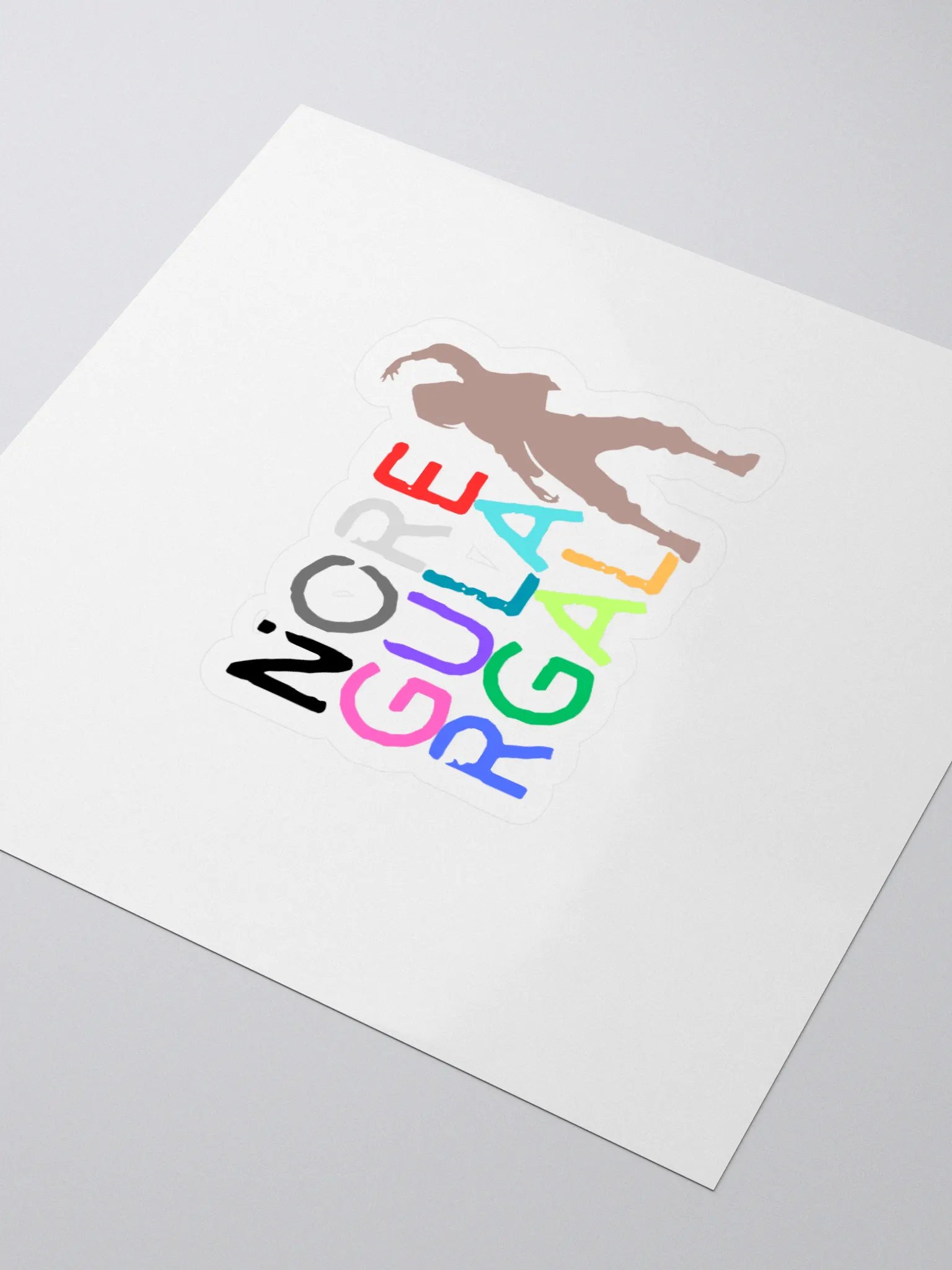Rainbow GAL, Kiss Cut Stickers product image (3)
