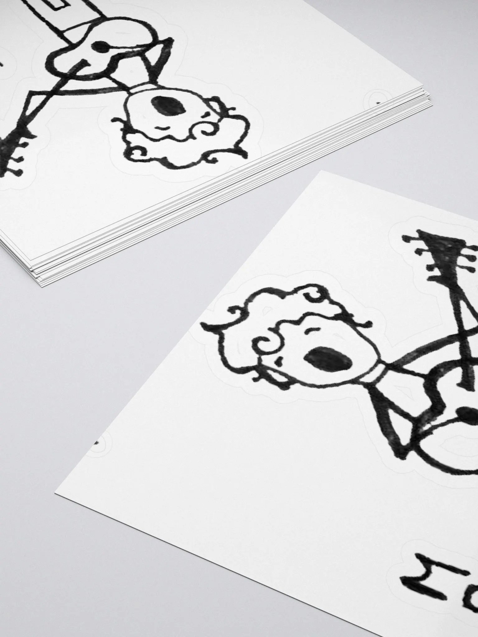 cartoon mason sticker product image (4)