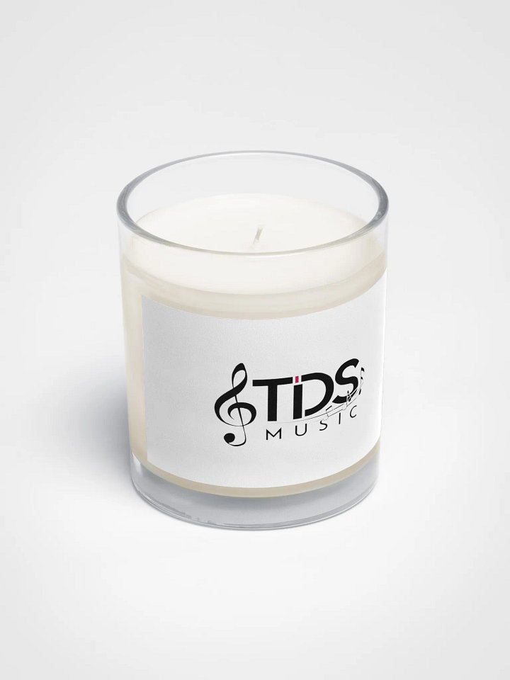 TDS Music Soy Wax Candle - Unscented, Music Themed Design product image (2)