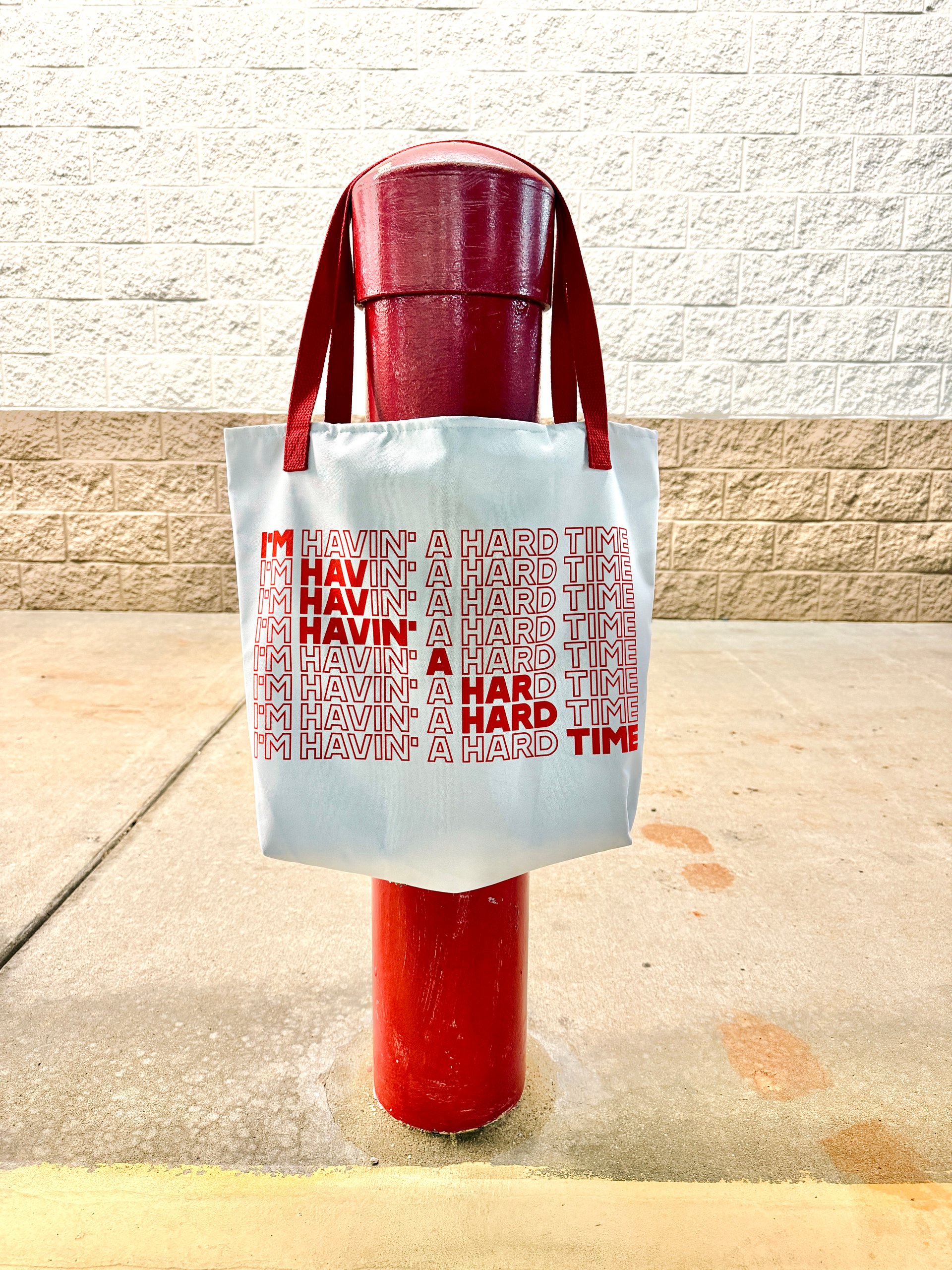 hard time tote bag product image (1)