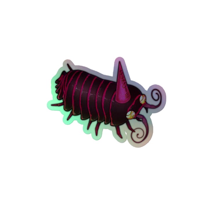 duncie holo sticker product image (2)