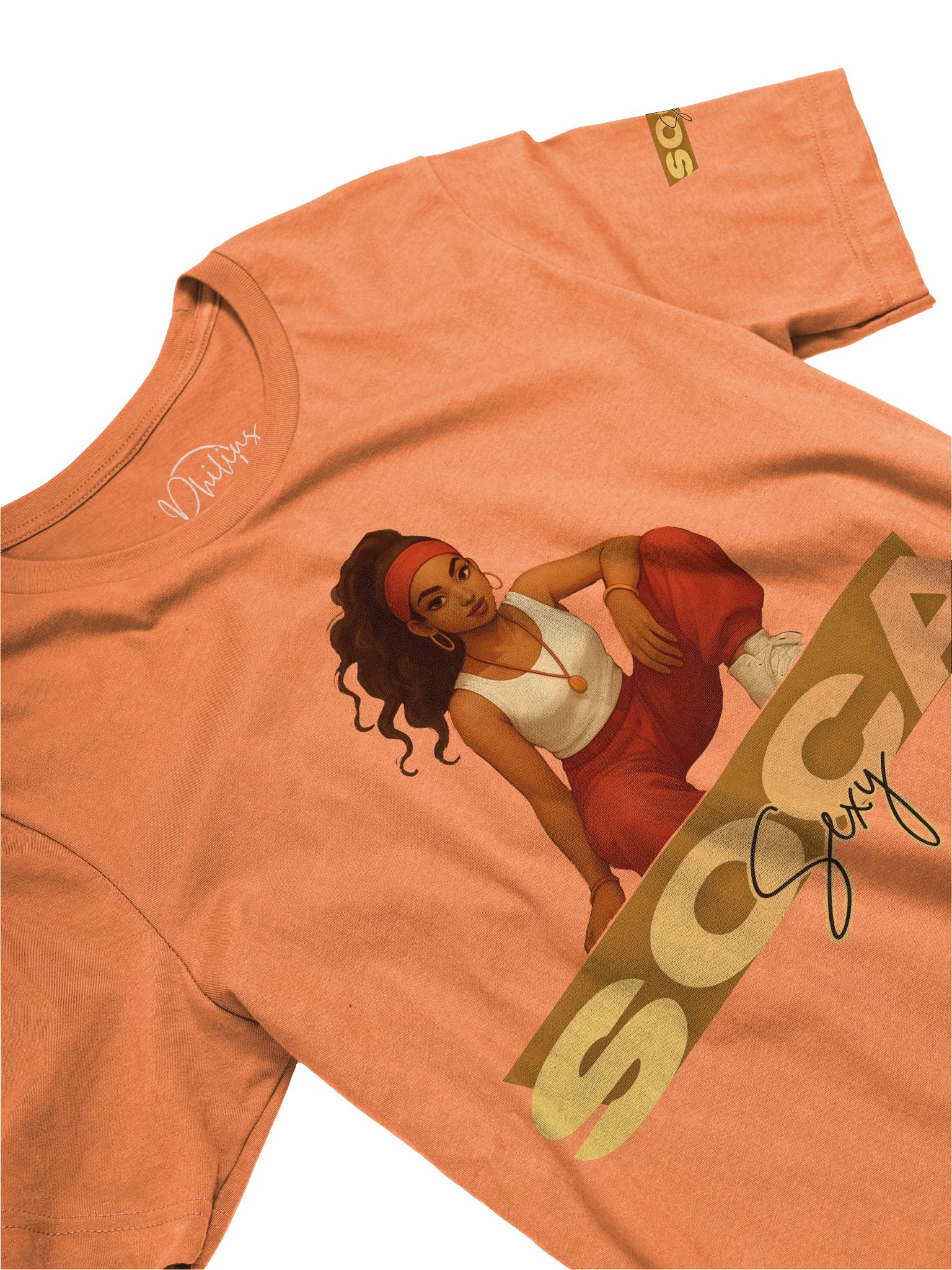 ''Philius Apparel'' 'SOCA Sexy' Circle T-Shirt product image (75)