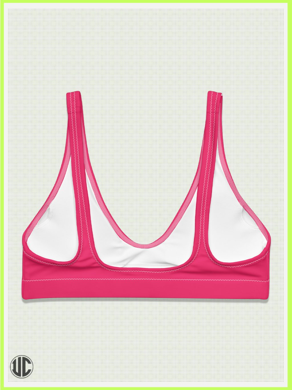 UnkoCon – Power Pink Bikini Top product image (2)