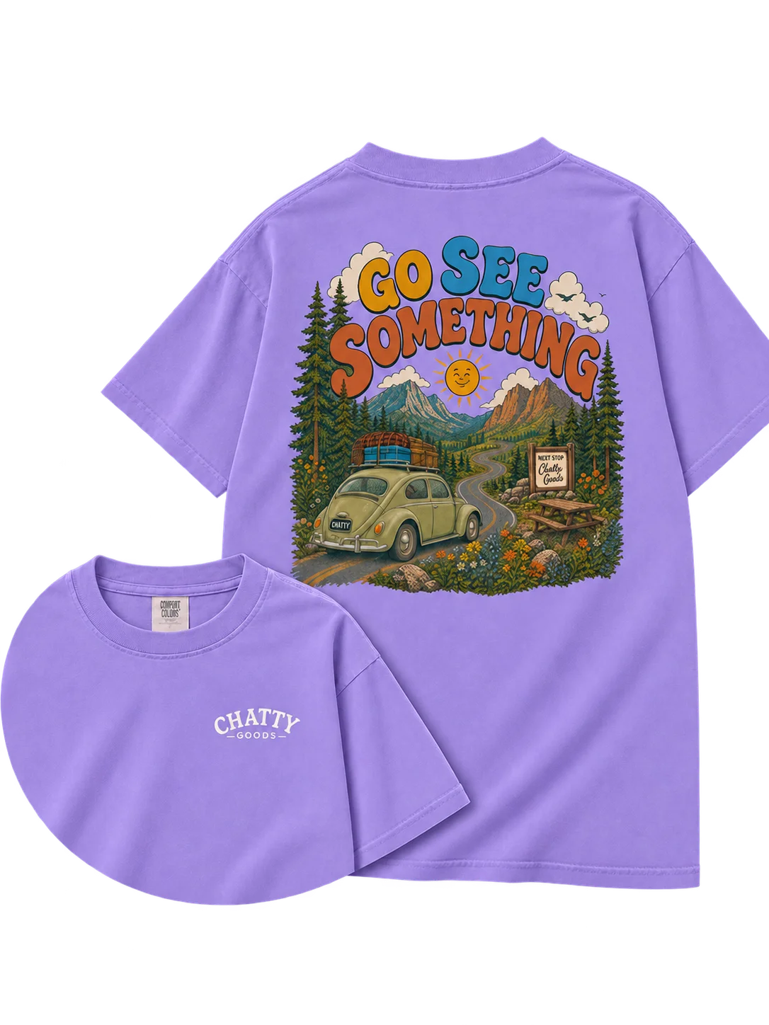 Go See Something Travel Tee | Americana Collection product image (1)