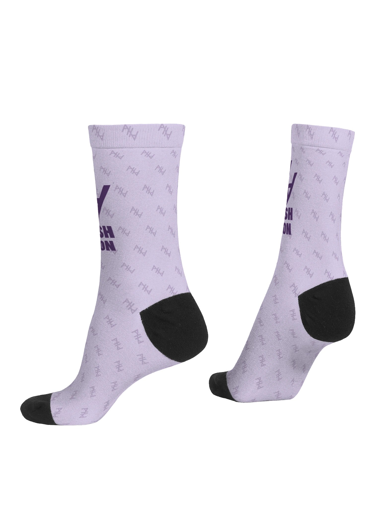 Abolish Abortion Crew Socks - Lavender & Plum product image (4)
