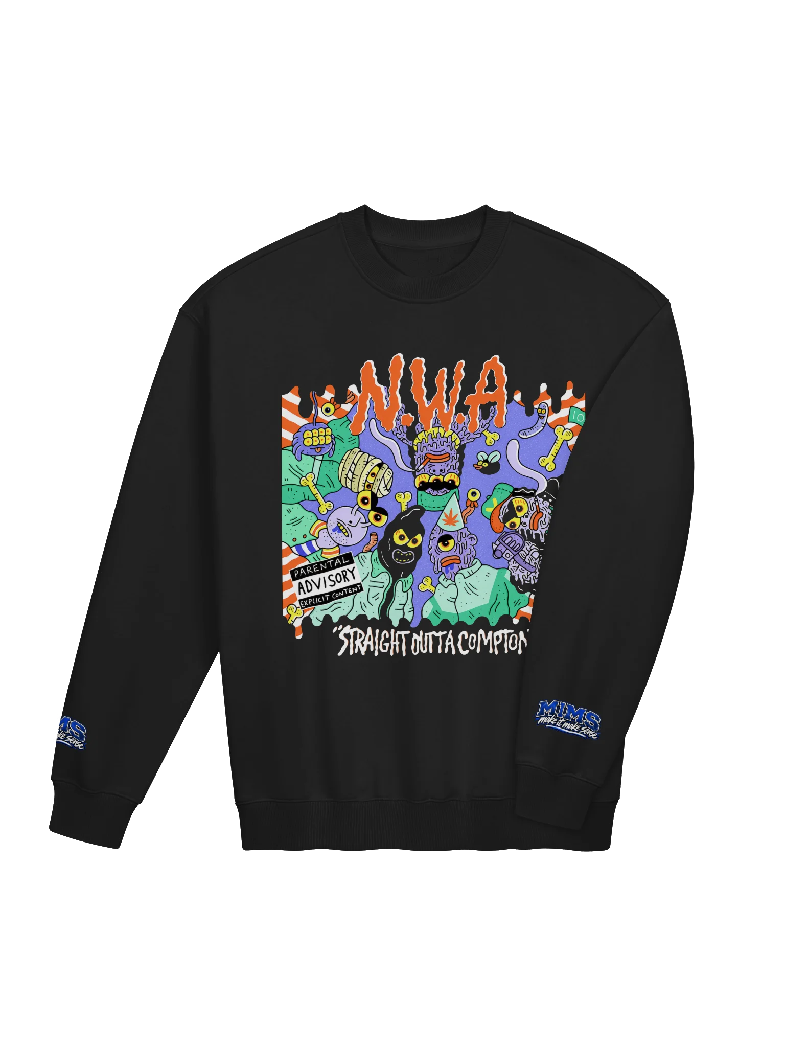 Chaotic Alien Graphic Crewneck product image (11)
