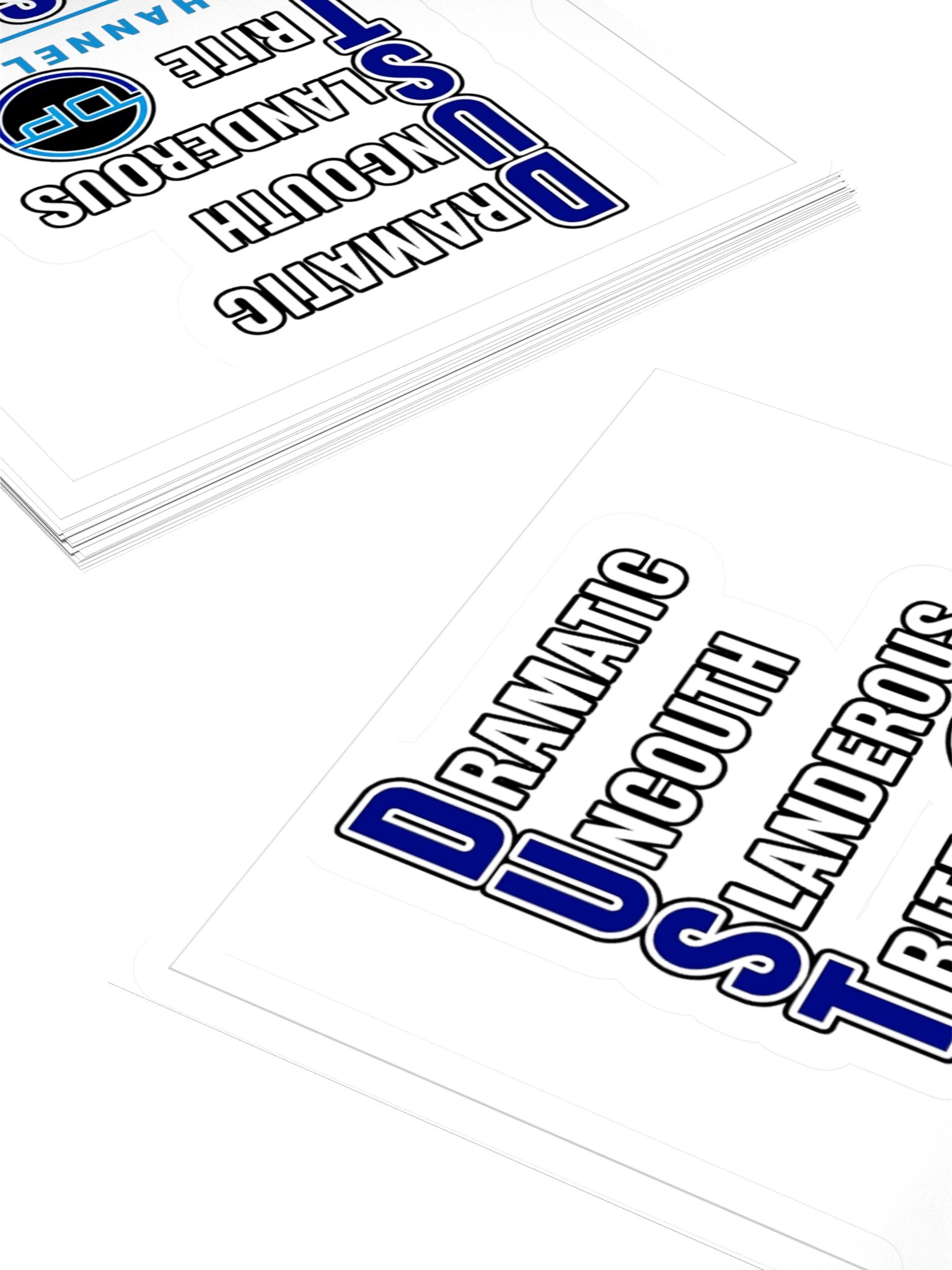 Dust Acronym 3" x 3" sticker product image (4)