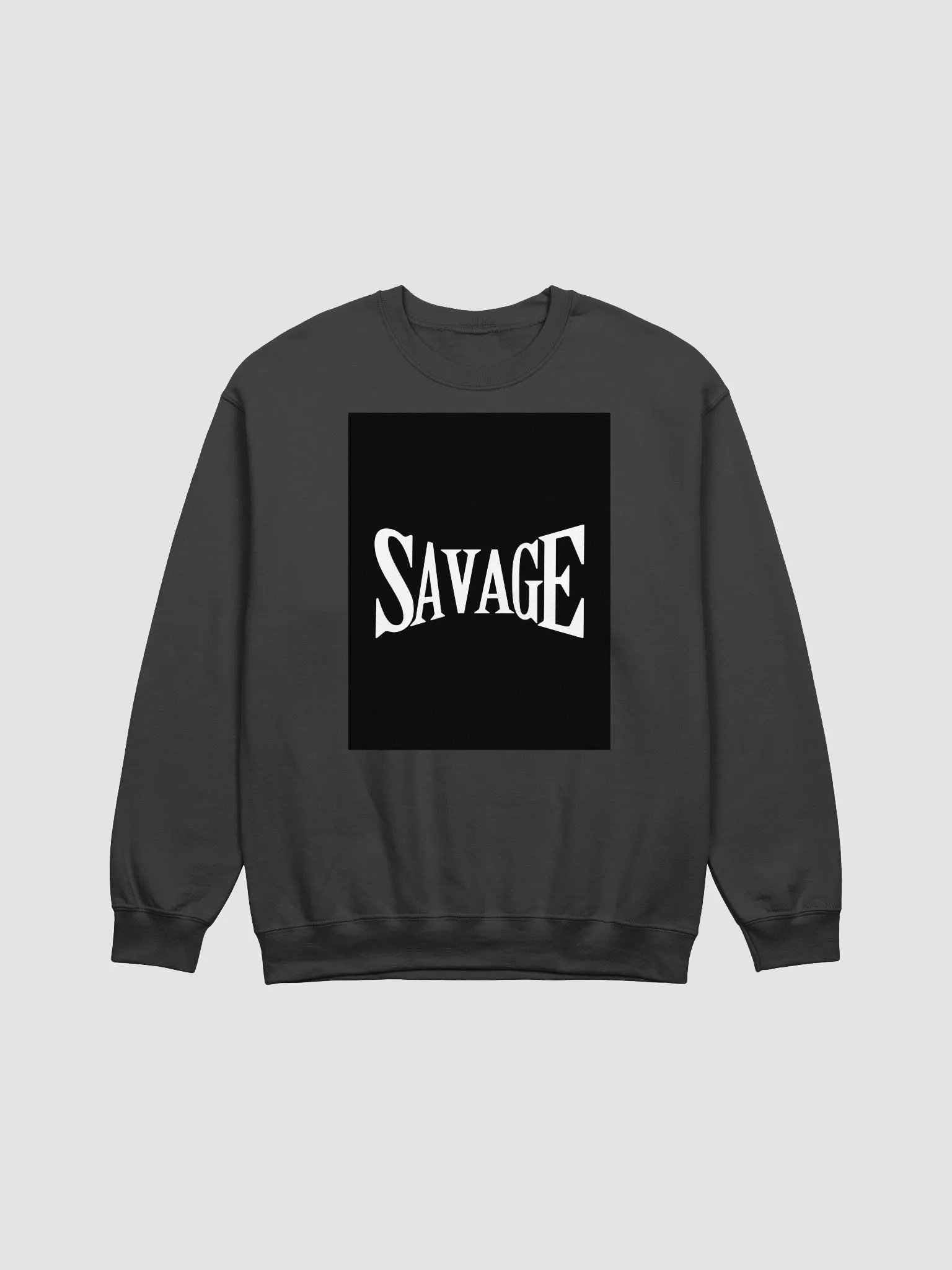 Savage Statement Crewneck Sweatshirt product image (1)