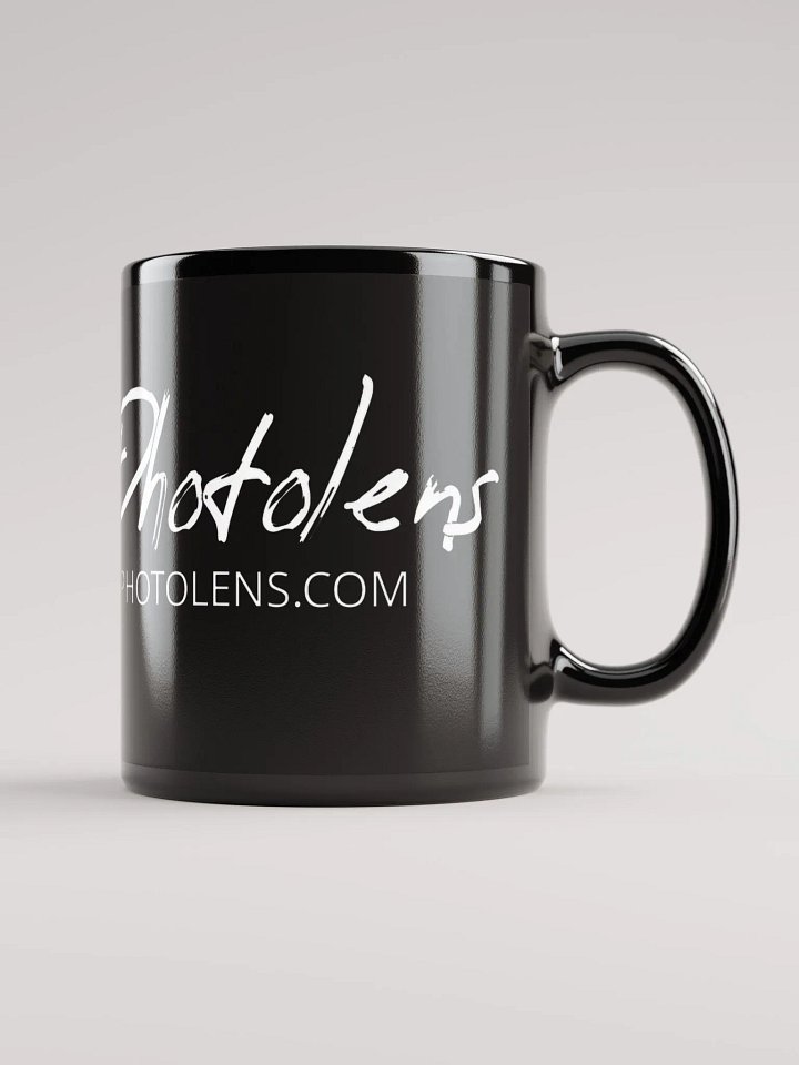 Taza negra brillante product image (1)