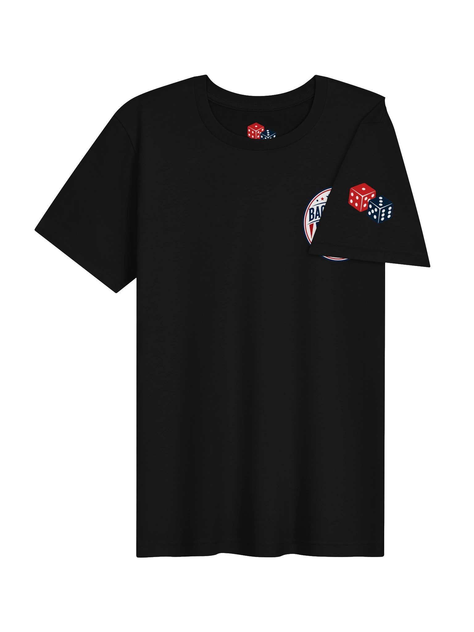 Backgammon Think Play Win Tee Black product image (4)