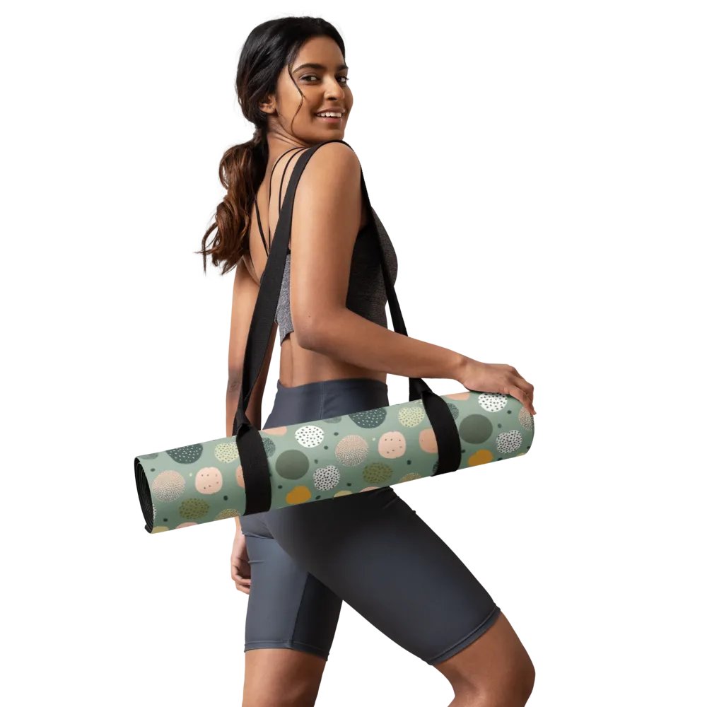 Green Boho Yoga Mat by Treasure Pie product image (10)
