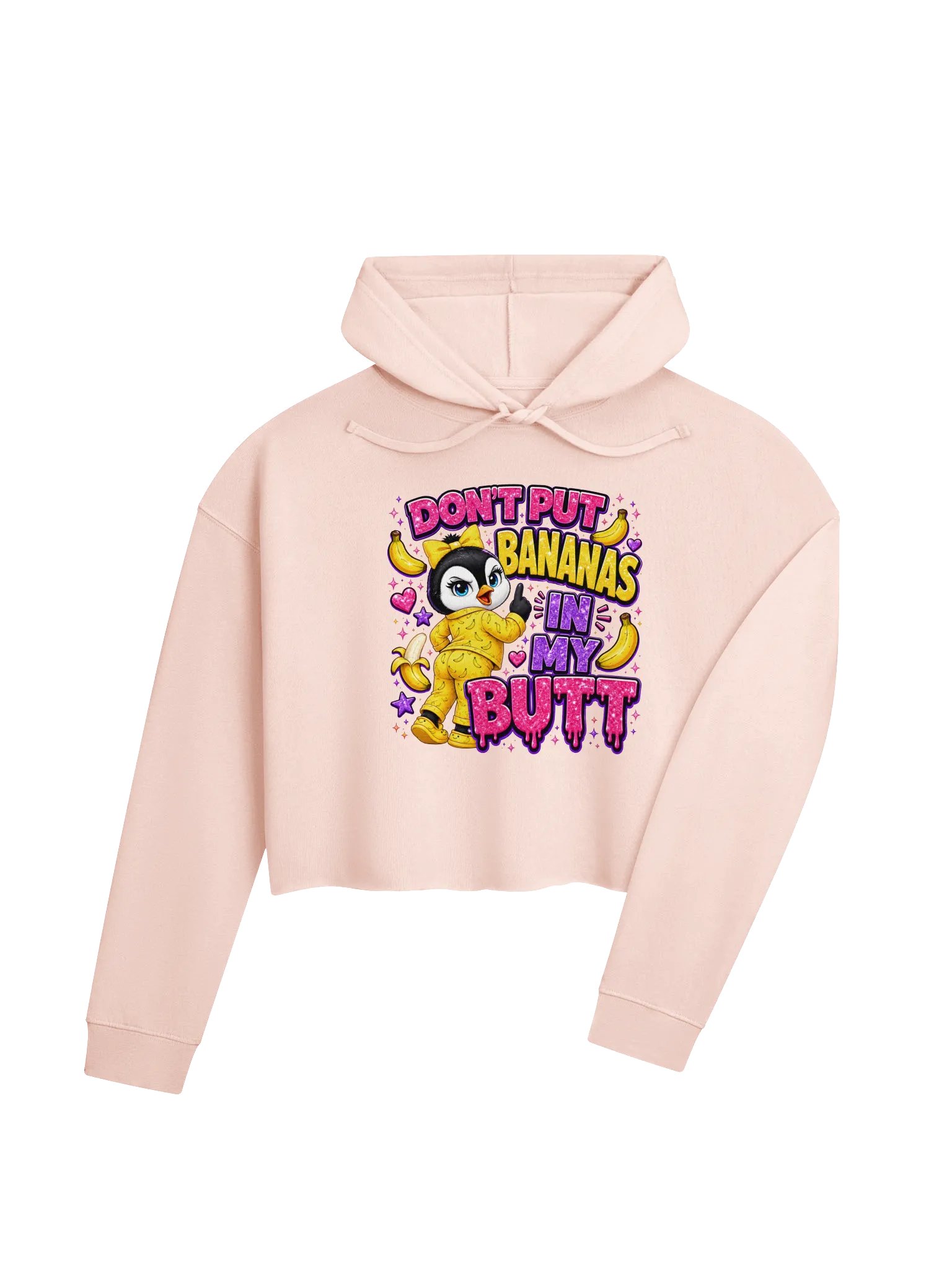 Don't Put Bananas Lulu Cropped Hoodie product image (3)
