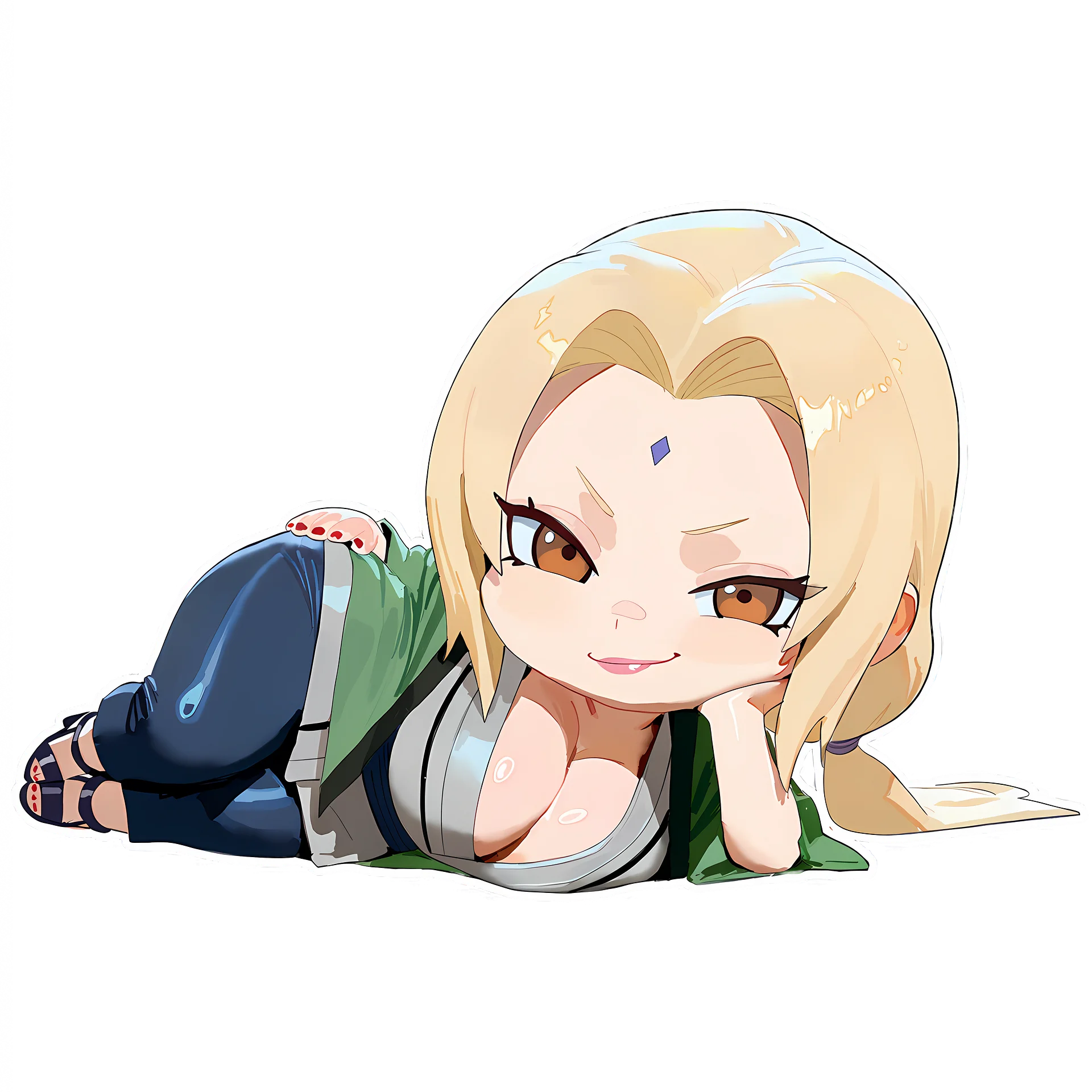 Tsunade Chibi Sticker product image (1)