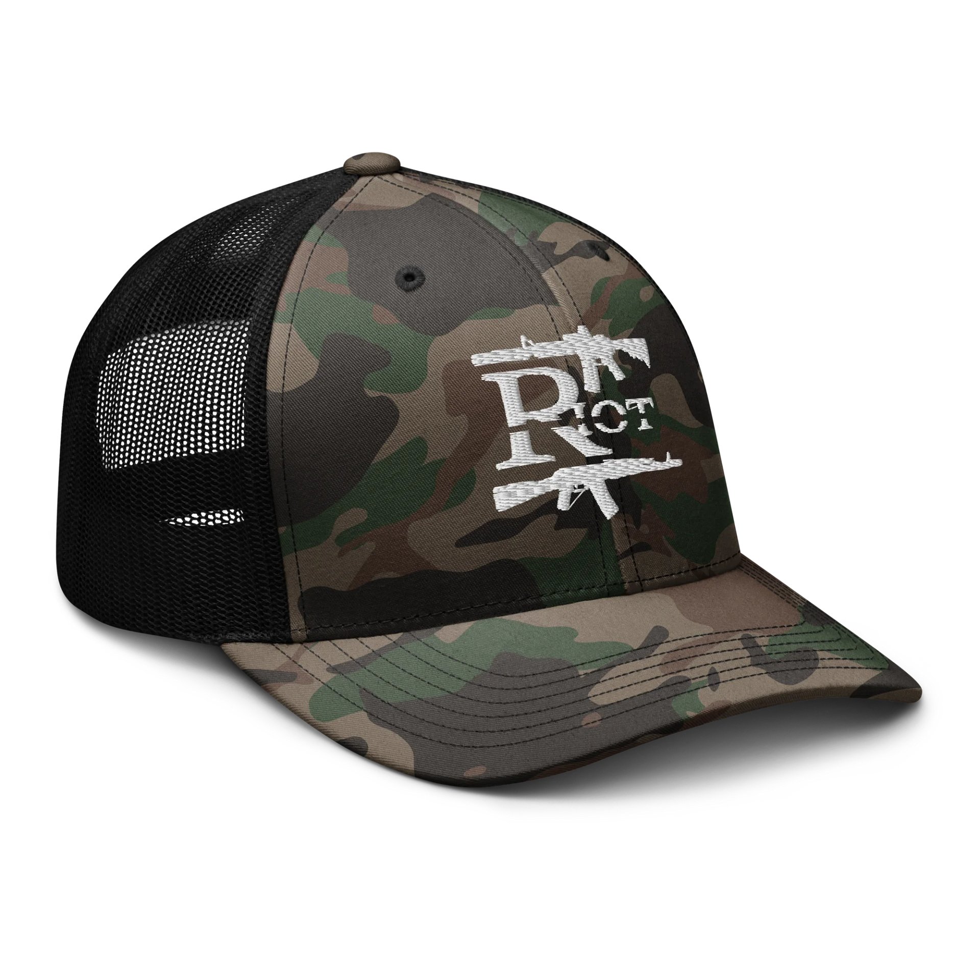 Riot Logo Camo Hat product image (6)