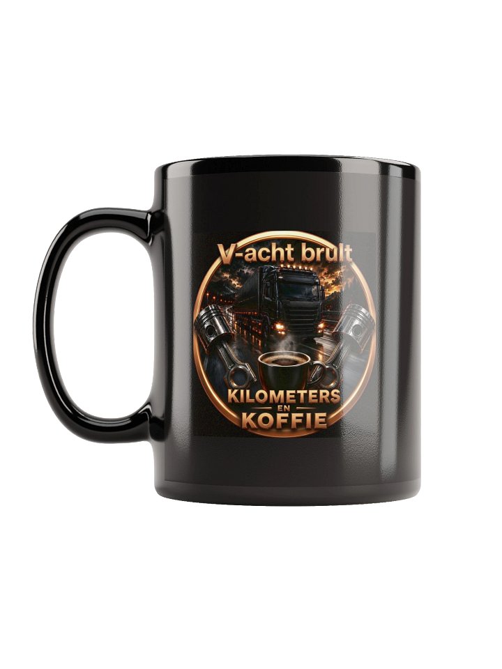 ''Kilometers en Koffie" mok v-acht brult product image (1)