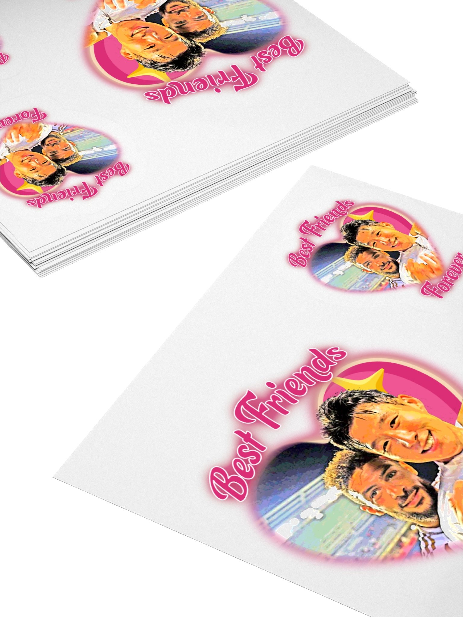 Son Heung-min / Denis Bouanga BFF Stickers product image (4)