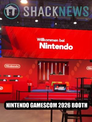 Nintendo Gamescom 2026 Booth #Gaming #Convention #gamescom #Nintendo #NintendoSwitch2