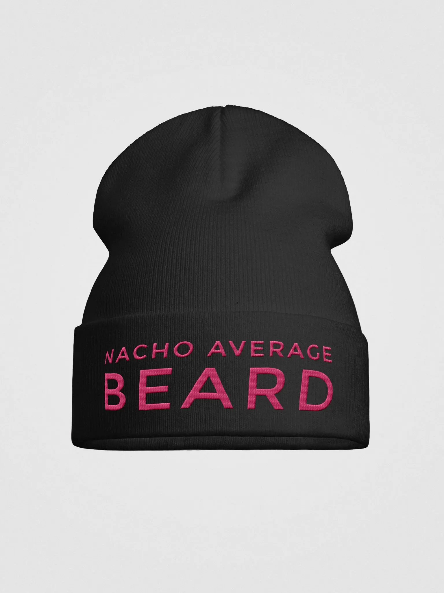 Nacho Average Beard Cotton Blend Beanie product image (1)