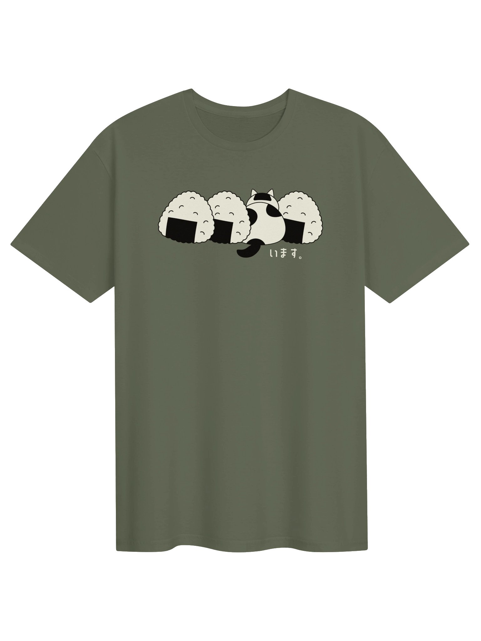 Rice Ball Cat - Unisex Adult Super Soft Lightweight T-shirt product image (1)