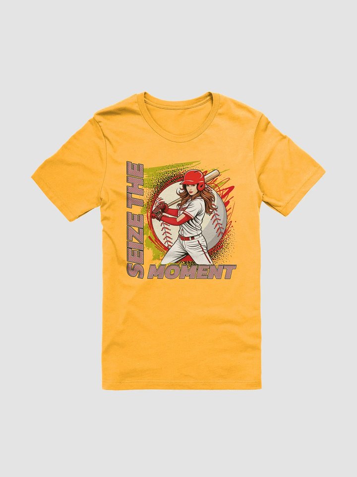 Seize the Moment Baseball Female T-Shirt product image (1)