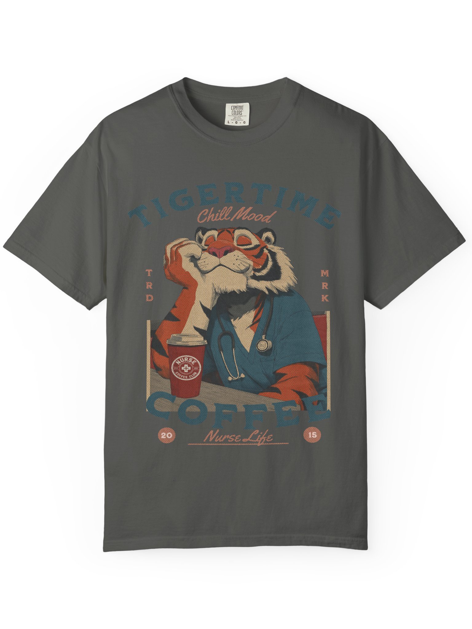 Nurse Life Tiger T Shirt,tigertime product image (11)