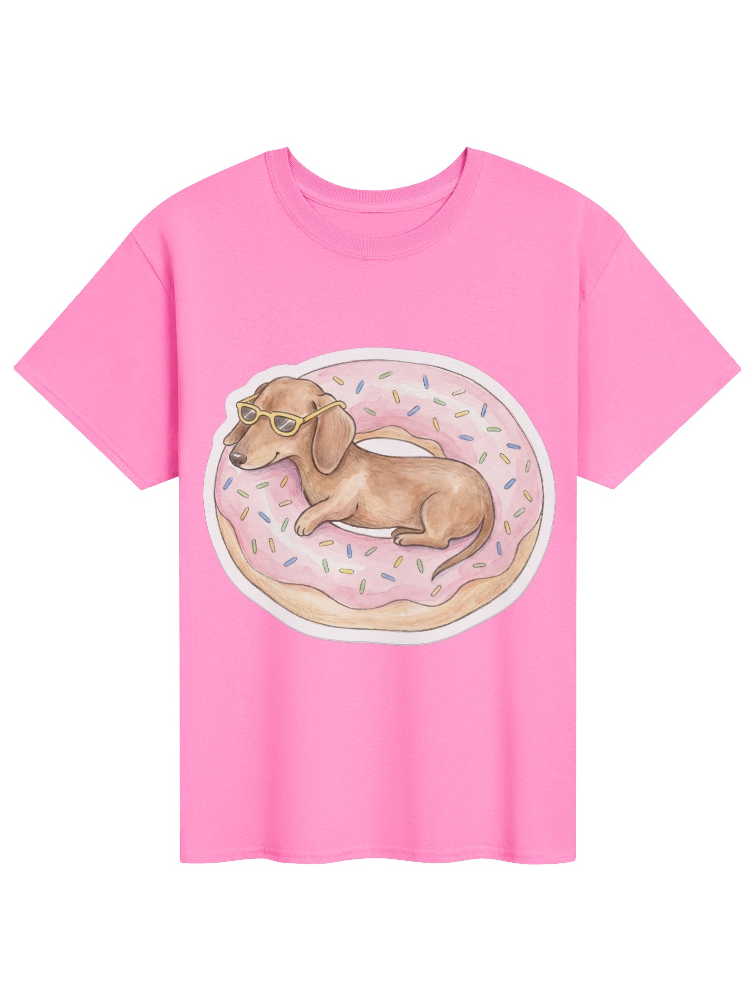 Donut Float Doxie Tee product image (1)