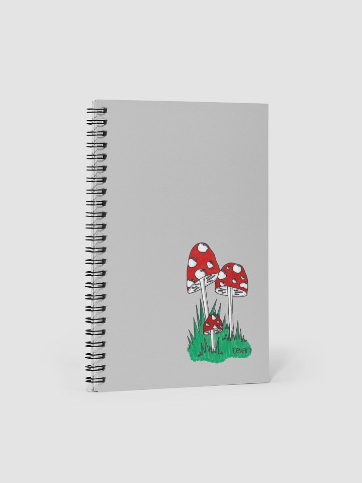 Red Mushroom Trio Notebook product image (1)