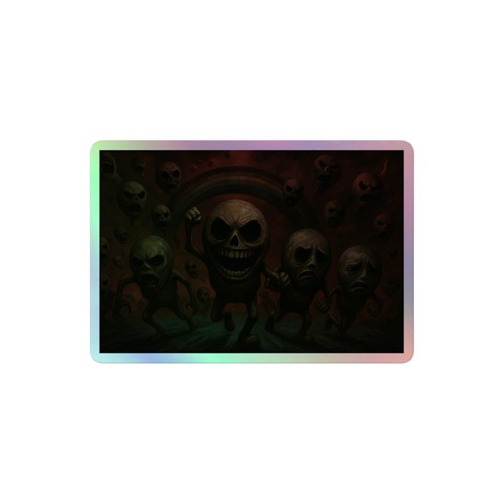 Kiss-Cut Holographic Sticker Sheet product image (2)