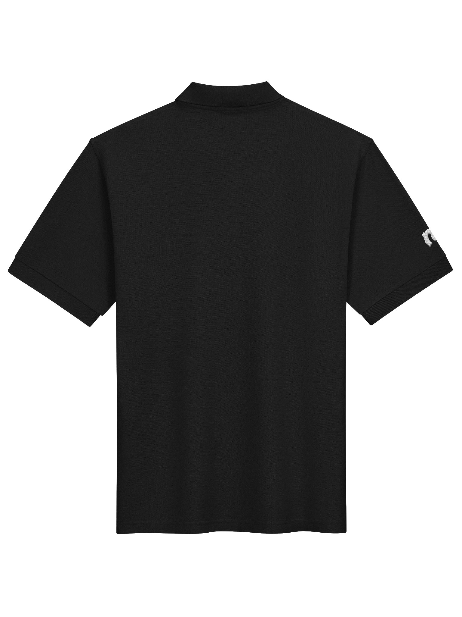 MELTED TIGER STYLE GOLF SHIRT - BLACK product image (3)