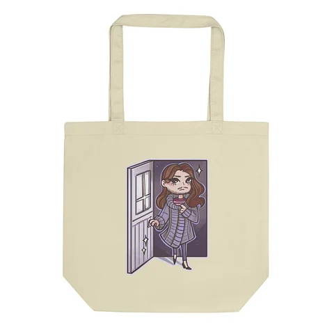 Rich White Lady Cartoon Totebag product image (1)