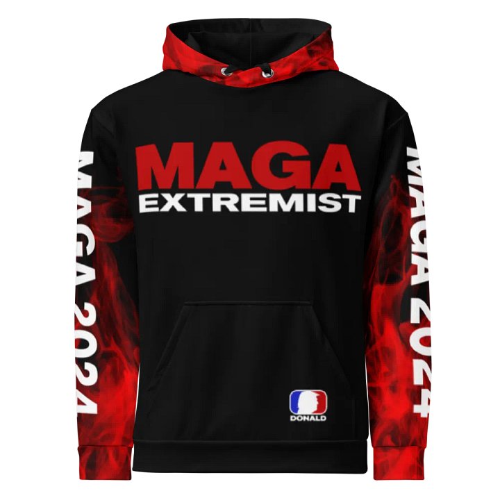 MAGA Smoke Hoodie product image (1)