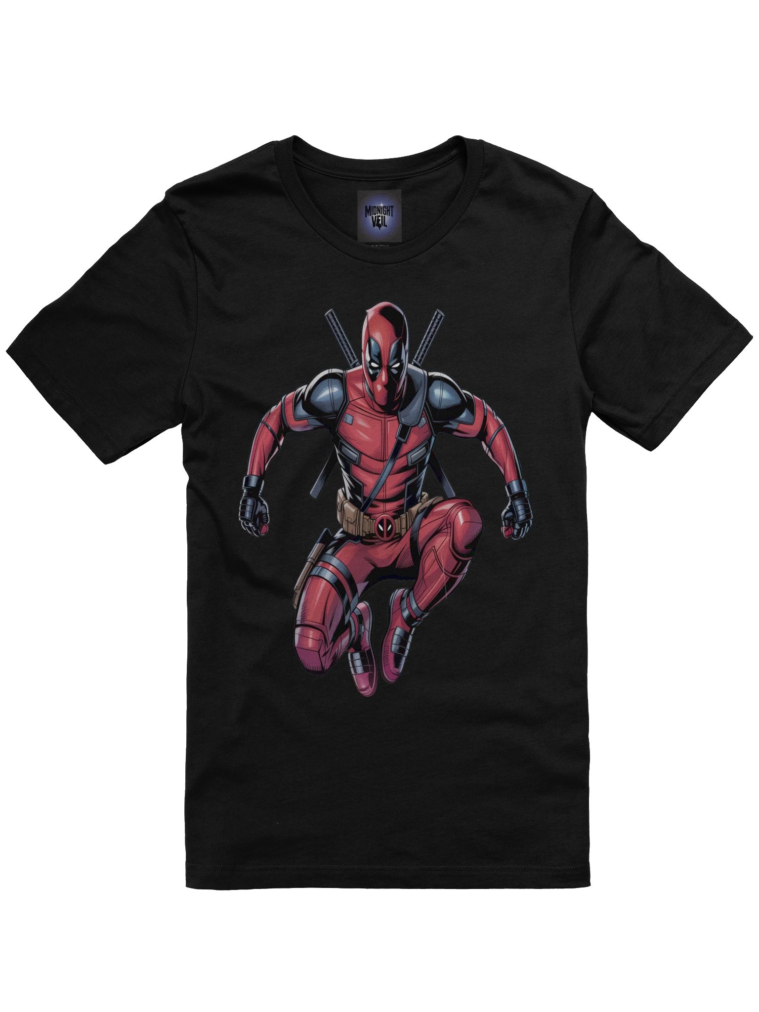Deadpool Crouching Chaos Supersoft T-Shirt product image (3)