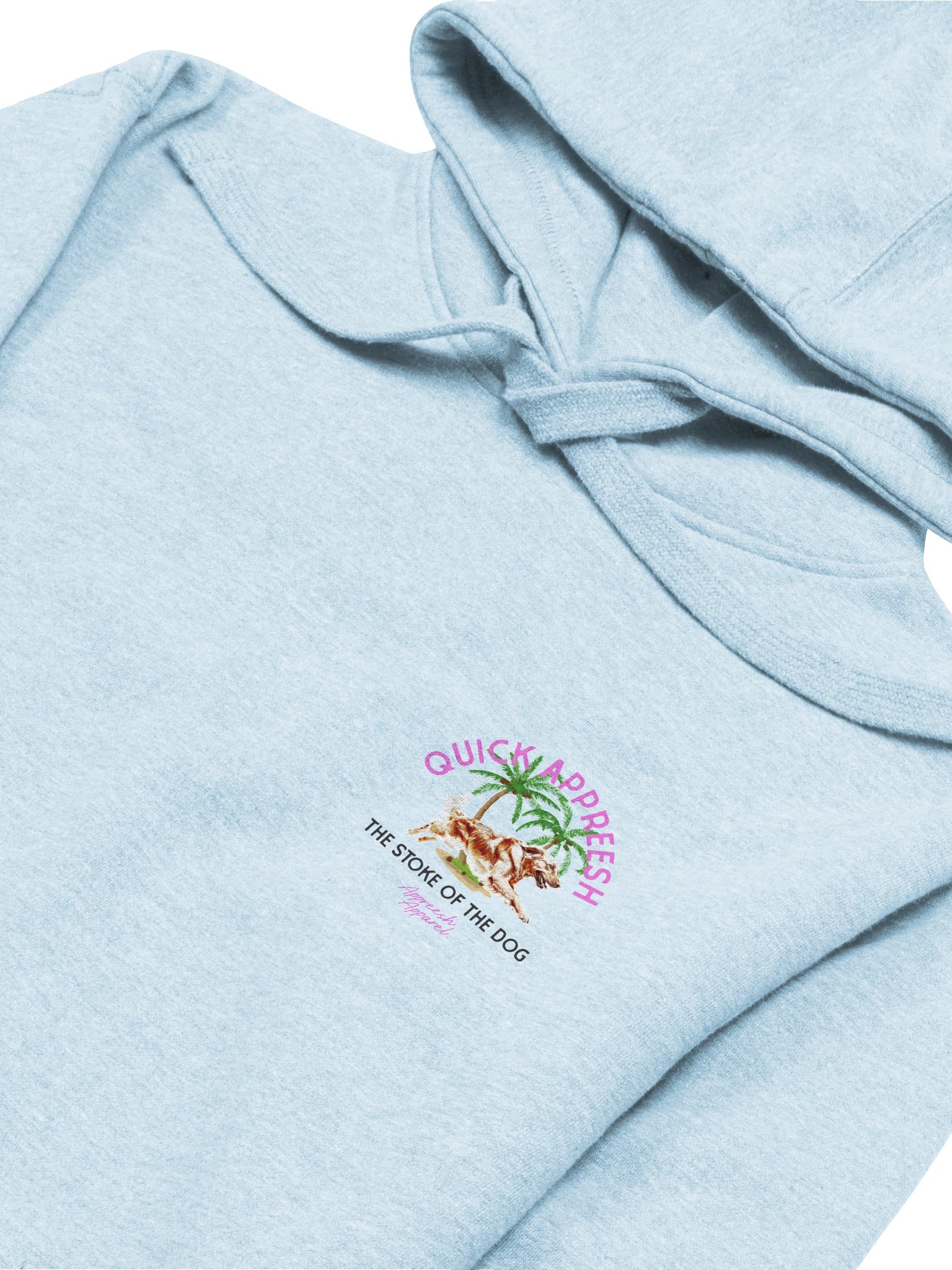 Stoke of the Dog Blue Hoodie product image (3)