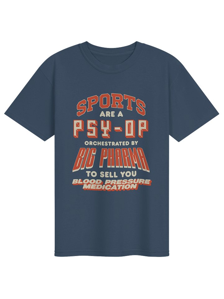 Sports Are a Psy-Op Thunder Tee product image (1)