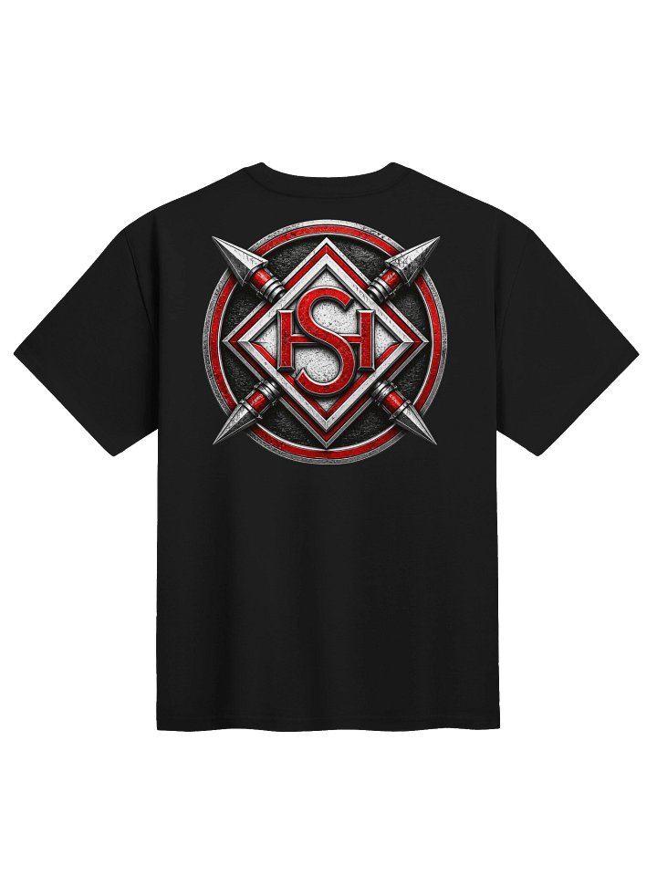 DJ Hood Shaka Red Warrior Shield Tee product image (2)