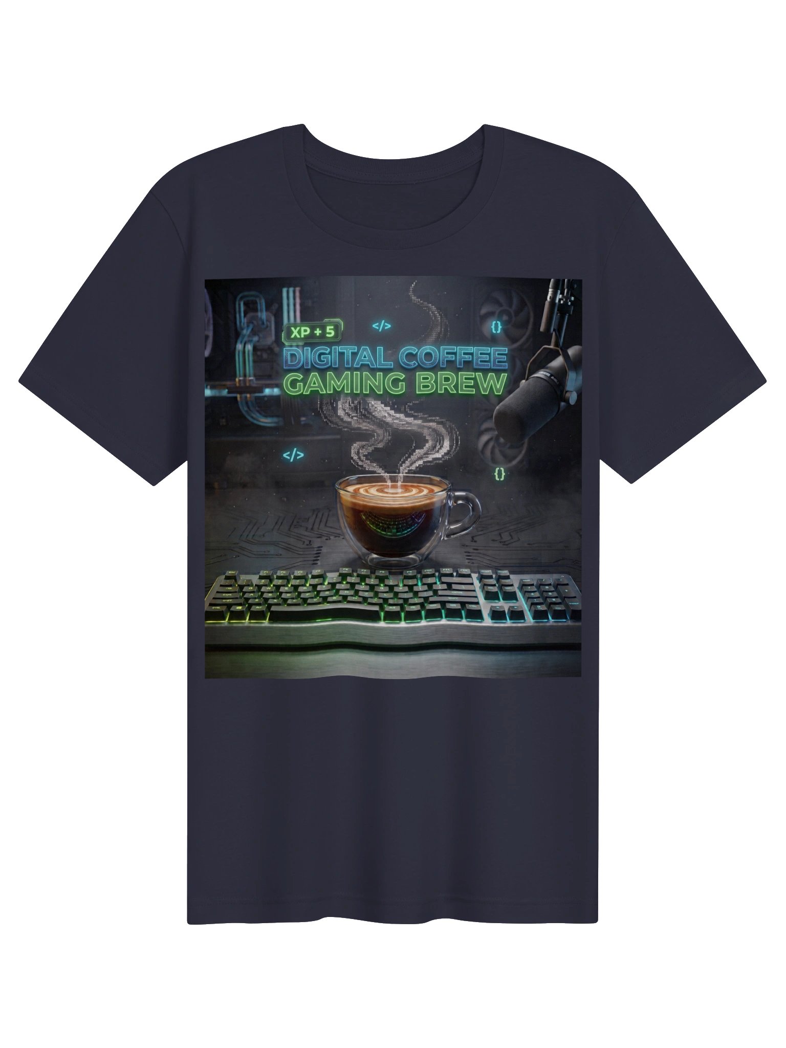 Digital Coffee: Gaming Brew Tee product image (41)