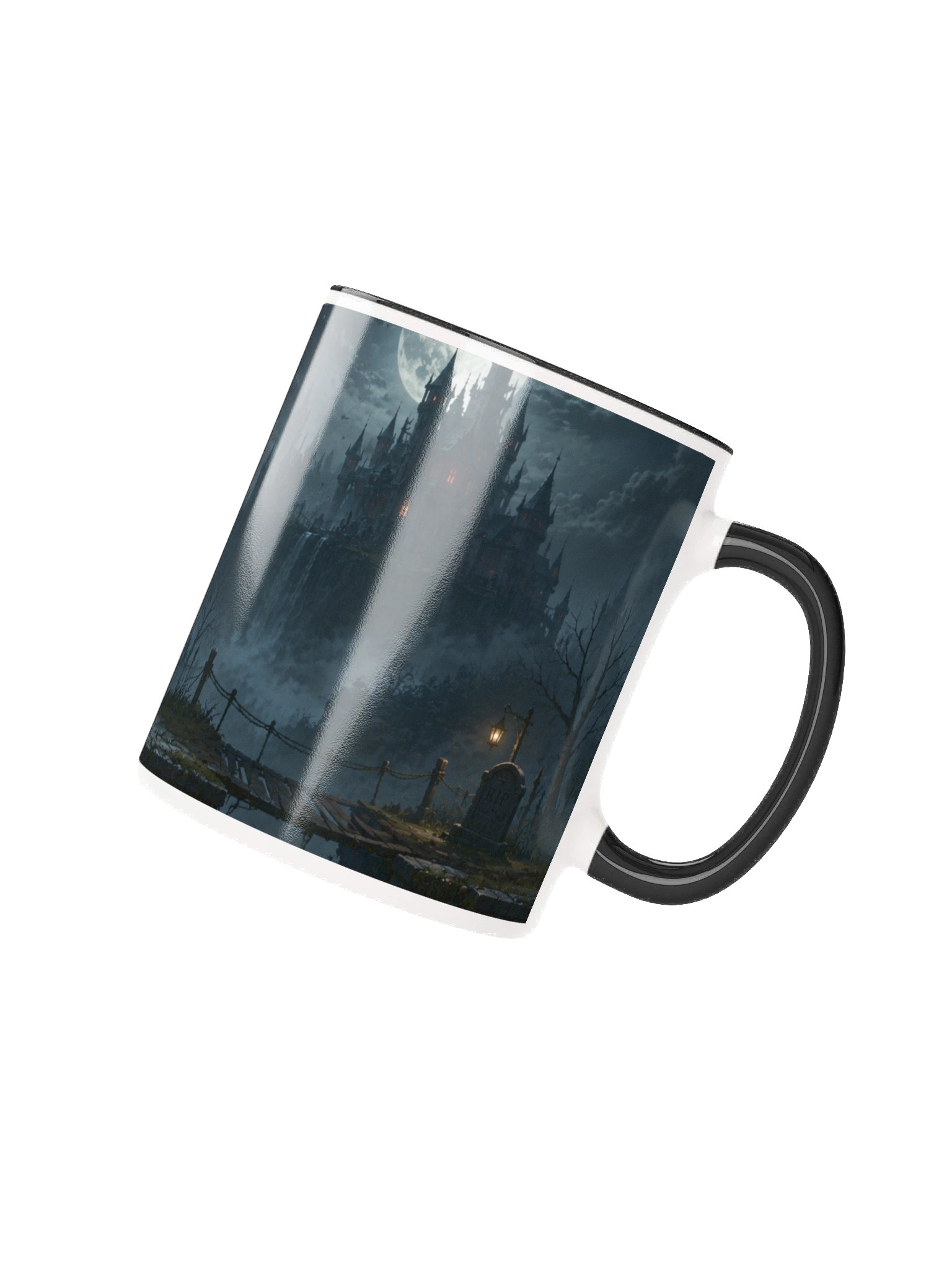 Moonlit Castle Spooky Fantasy Mug product image (16)