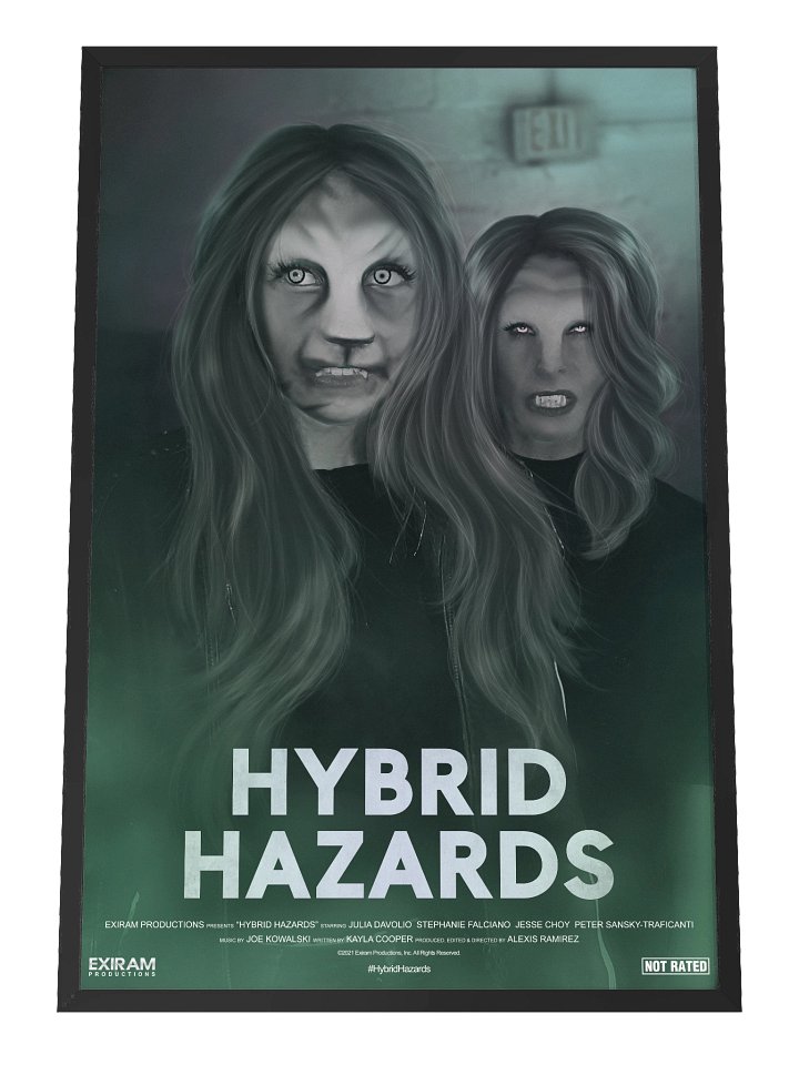 Hybrid Hazards - Framed Poster product image (1)