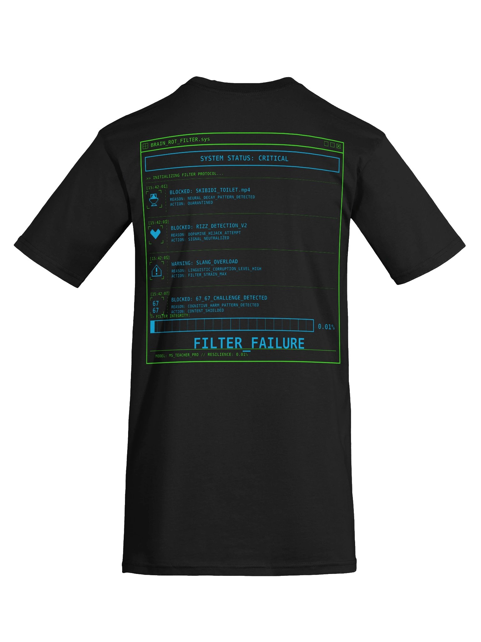 TEACHER.EXE – Brain Rot Filter Failure - Heavyweight Tee product image (11)